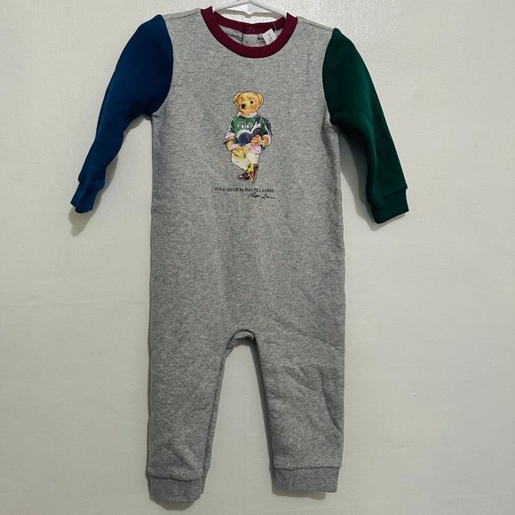 Polo Ralph Lauren Other - Polo by Ralph Lauren Bear Onesie NWT